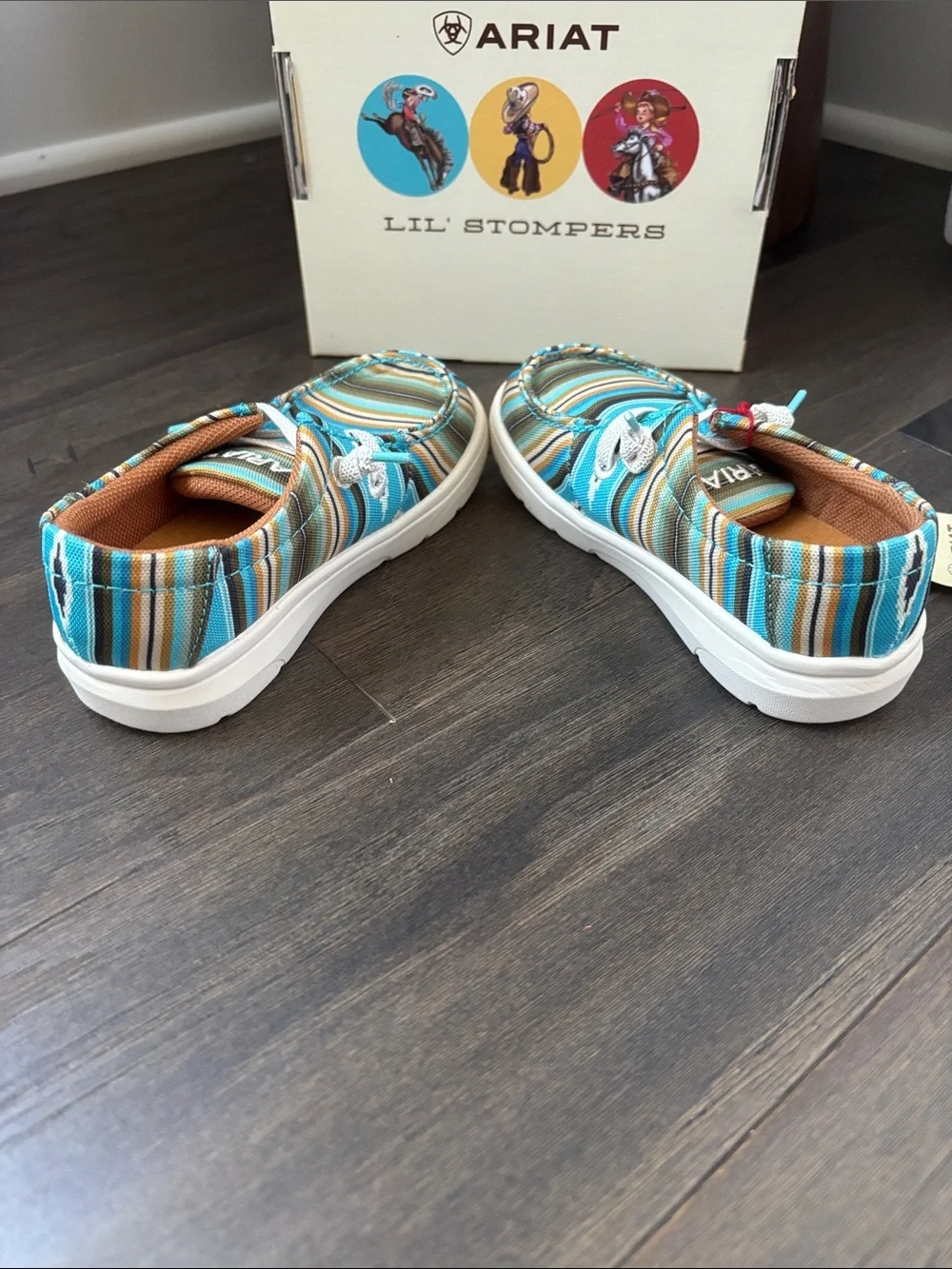 Ariat Lil Stompers Serape Hilo,FLX Foam sole,fabric upper,mesh lined,slip on